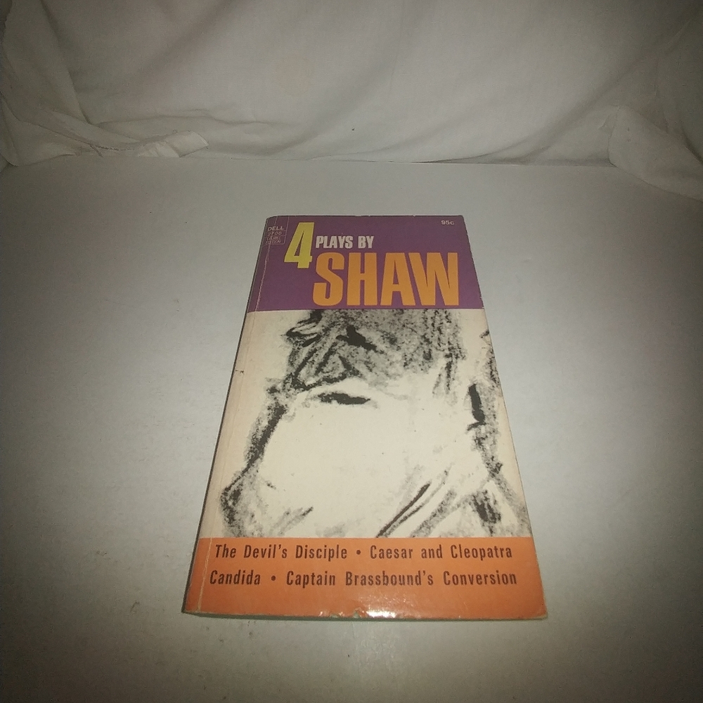 4 Plays by George Bernard Shaw 1970 Ex-Library